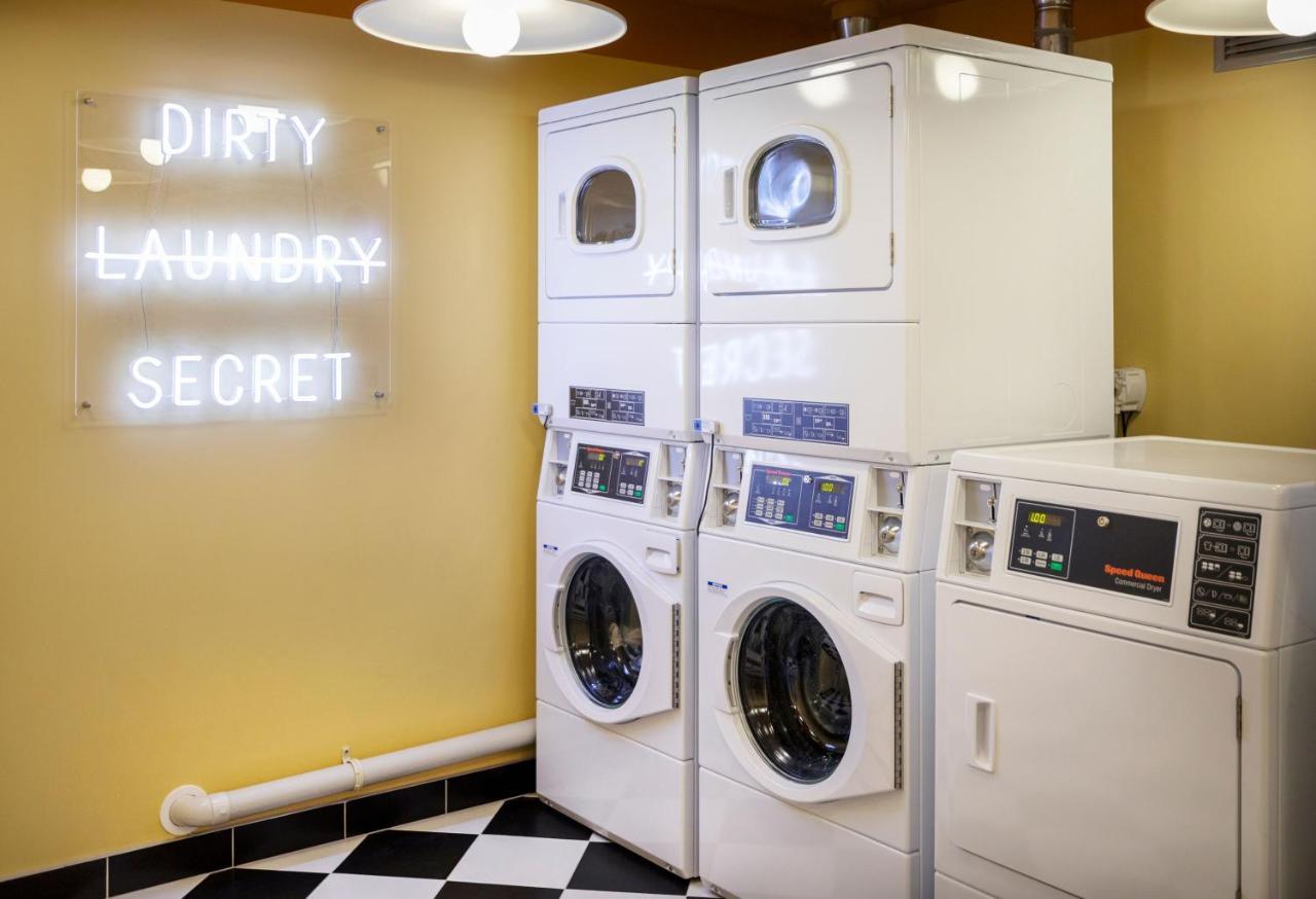 Lylo Auckland Hotel Exterior photo Laundry room at the Standard East Village