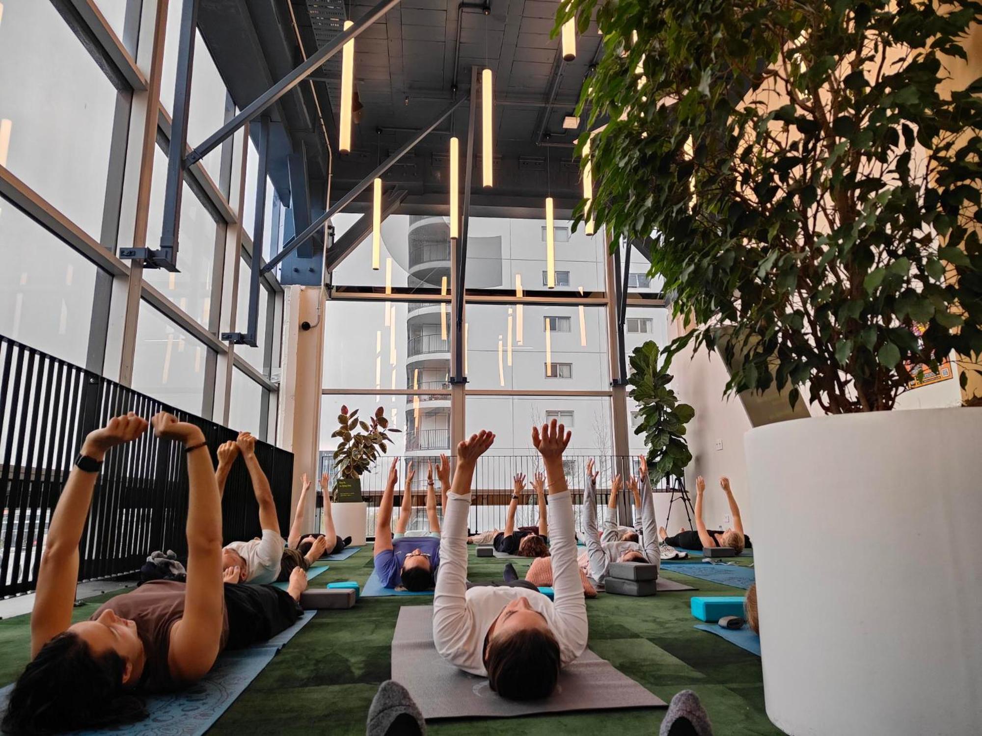 Lylo Auckland Hotel Exterior photo A yoga class at the Googleplex